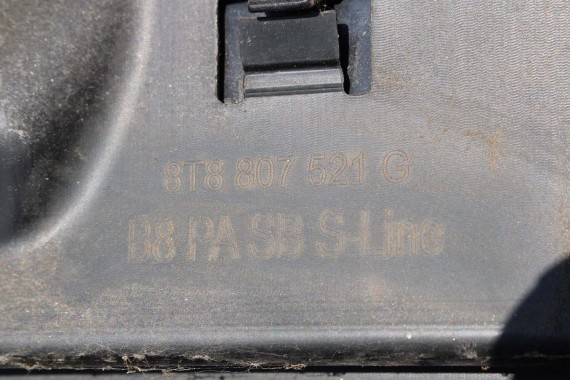 AUDI A5 SPORTBACK TYŁ ZDERZAK tylny 0E0E LY9T S-LINE 8T8807511G 8T8807521G 8T8807385C 8K0971104AF 8T8807067B 8T8807067C LIFT 8T8