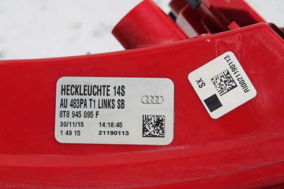 AUDI A5 SPORTBACK LAMPA TYŁ LAMPY TYLNE 8T8945095F 8T8945096F 8T0945093C 8T0945094C 8T8945095F 8T8945096F 8T0945093C 8T0945094C