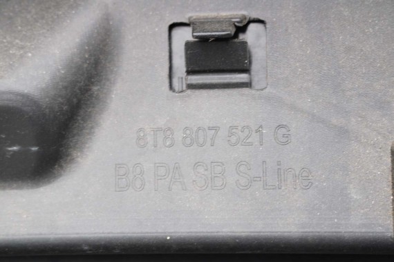 AUDI A5 SPORTBACK TYŁ ZDERZAK tylny + KLAPA BAGAŻNIKA LAMPY LED 8T 8T8 2Y2Y LS9R S-LINE lampa 8T8945095F 8T8945096F 8T0945093C