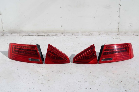 AUDI A5 SPORTBACK TYŁ ZDERZAK tylny + KLAPA BAGAŻNIKA LAMPY LED 8T 8T8 2Y2Y LS9R S-LINE lampa 8T8945095F 8T8945096F 8T0945093C