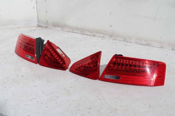 AUDI A5 SPORTBACK TYŁ ZDERZAK tylny + KLAPA BAGAŻNIKA LAMPY LED 8T 8T8 2Y2Y LS9R S-LINE lampa 8T8945095F 8T8945096F 8T0945093C