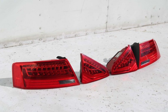 AUDI A5 SPORTBACK TYŁ ZDERZAK tylny + KLAPA BAGAŻNIKA LAMPY LED 8T 8T8 2Y2Y LS9R S-LINE lampa 8T8945095F 8T8945096F 8T0945093C