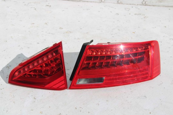 AUDI A5 SPORTBACK TYŁ ZDERZAK tylny + KLAPA BAGAŻNIKA LAMPY LED 8T 8T8 2Y2Y LS9R S-LINE lampa 8T8945095F 8T8945096F 8T0945093C