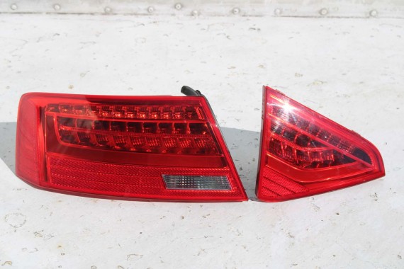 AUDI A5 SPORTBACK TYŁ ZDERZAK tylny + KLAPA BAGAŻNIKA LAMPY LED 8T 8T8 2Y2Y LS9R S-LINE lampa 8T8945095F 8T8945096F 8T0945093C