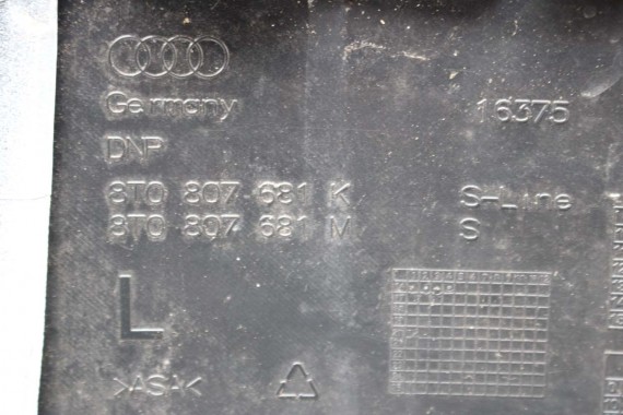 AUDI A5 LIFT PRZÓD 8T LS9R maska błotniki zderzak pas przedni wzmocnienie błotnik lampy Xenon Led 2Y2Y 8T FL 8T0941005C S-LINE