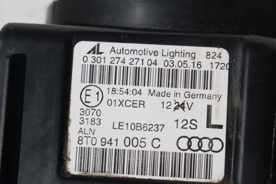AUDI A5 LIFT PRZÓD 8T LS9R maska błotniki zderzak pas przedni wzmocnienie błotnik lampy Xenon Led 2Y2Y 8T FL 8T0941005C S-LINE