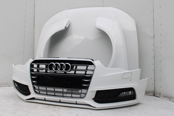 AUDI A5 LIFT PRZÓD 8T LY9C maska błotniki zderzak pas przedni wzmocnienie błotnik lampy Xenon Led T9T9 8T FL 8T0941005C S-LINE