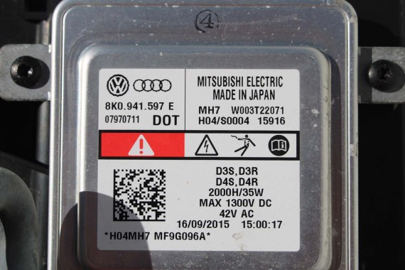 AUDI A5 LIFT PRZÓD 8T LY9C maska błotniki zderzak pas przedni wzmocnienie błotnik lampy Xenon Led T9T9 8T FL 8T0941005C S-LINE