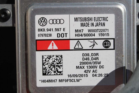 AUDI A5 LIFT PRZÓD 8T LY9C maska błotniki zderzak pas przedni wzmocnienie błotnik lampy Xenon Led T9T9 8T FL 8T0941005C S-LINE