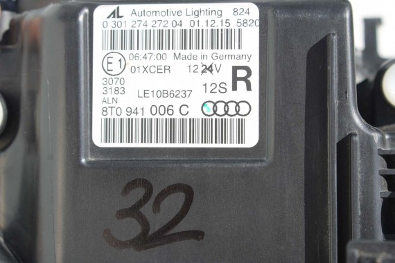 AUDI A5 LIFT PRZÓD 8T LY9C maska błotniki zderzak pas przedni wzmocnienie błotnik lampy Xenon Led T9T9 8T FL 8T0941005C S-LINE