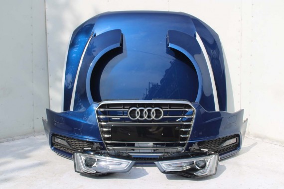 AUDI A5 LIFT PRZÓD 8T LX5Q maska błotniki zderzak pas przedni wzmocnienie błotnik lampy Xenon Led S9S9 8T FL 8T0941005C S-LINE