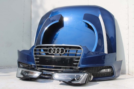 AUDI A5 LIFT PRZÓD 8T LX5Q maska błotniki zderzak pas przedni wzmocnienie błotnik lampy Xenon Led S9S9 8T FL 8T0941005C S-LINE