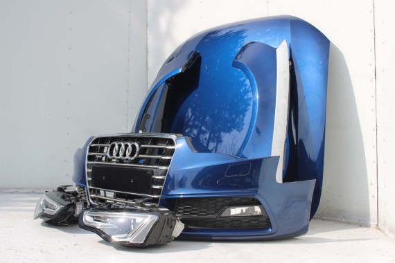 AUDI A5 LIFT PRZÓD 8T LX5Q maska błotniki zderzak pas przedni wzmocnienie błotnik lampy Xenon Led S9S9 8T FL 8T0941005C S-LINE