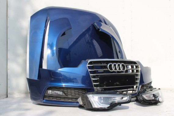 AUDI A5 LIFT PRZÓD 8T LX5Q maska błotniki zderzak pas przedni wzmocnienie błotnik lampy Xenon Led S9S9 8T FL 8T0941005C S-LINE