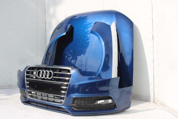 AUDI A5 LIFT PRZÓD 8T LX5Q maska błotniki zderzak pas przedni wzmocnienie błotnik lampy Xenon Led S9S9 8T FL 8T0941005C S-LINE