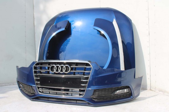 AUDI A5 LIFT PRZÓD 8T LX5Q maska błotniki zderzak pas przedni wzmocnienie błotnik lampy Xenon Led S9S9 8T FL 8T0941005C S-LINE