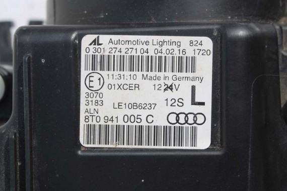AUDI A5 LIFT PRZÓD 8T LX5Q maska błotniki zderzak pas przedni wzmocnienie błotnik lampy Xenon Led S9S9 8T FL 8T0941005C S-LINE