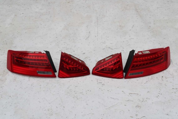 AUDI A5 SPORTBACK TYŁ ZDERZAK tylny + KLAPA BAGAŻNIKA LAMPY LED 8T 8T8 2Y2Y LS9R S-LINE lampa 8T8945095F 8T8945096F 8T0945093C