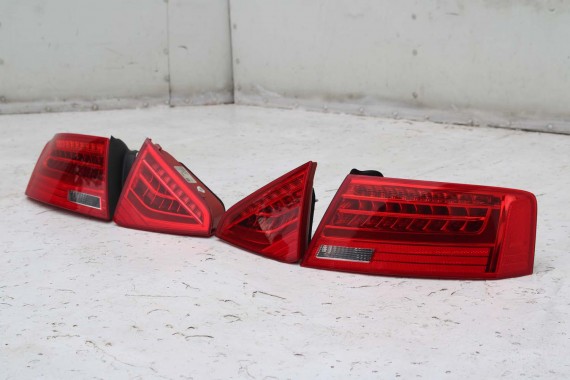 AUDI A5 SPORTBACK TYŁ ZDERZAK tylny + KLAPA BAGAŻNIKA LAMPY LED 8T 8T8 2Y2Y LS9R S-LINE lampa 8T8945095F 8T8945096F 8T0945093C