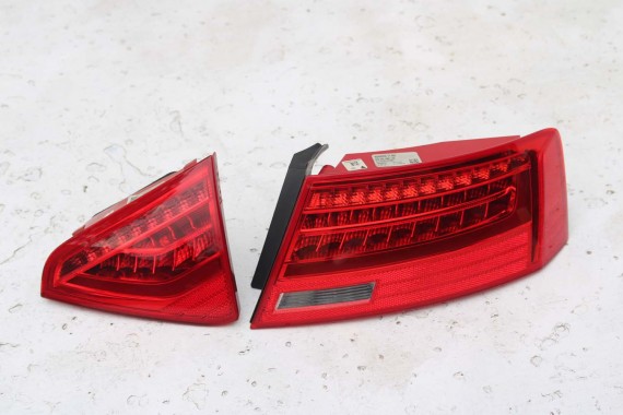 AUDI A5 SPORTBACK TYŁ ZDERZAK tylny + KLAPA BAGAŻNIKA LAMPY LED 8T 8T8 2Y2Y LS9R S-LINE lampa 8T8945095F 8T8945096F 8T0945093C