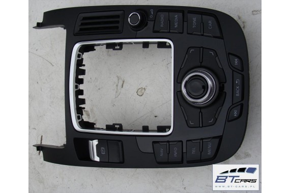 AUDI A4 A5 Q5 ZESTAW MMI 3G+ MONITOR + CZYTNIK + PANEL 8R0919609 8F1035666 8F0919604 wyświetlacz lcd gałka sd navi 8K 8T 8R