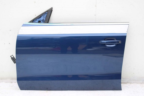 AUDI A5 SPORTBACK DRZWI LEWE PRZÓD + TYŁ STRONA LEWA przednie + tylne 2 sztuki 8T 8T8 S9S9 LX5Q Niebieski 8T8831051 8T8833051
