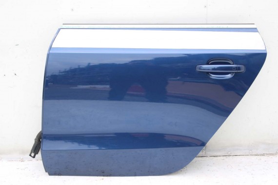 AUDI A5 SPORTBACK DRZWI LEWE PRZÓD + TYŁ STRONA LEWA przednie + tylne 2 sztuki 8T 8T8 S9S9 LX5Q Niebieski 8T8831051 8T8833051