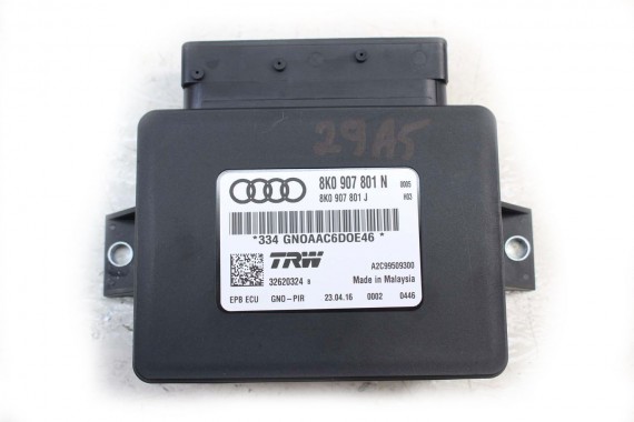 AUDI A4 A5 Q5 MODUŁ STEROWNIK HAMULCA EPB 8K0907801N 8K0907801J 8K0 907 801 N PARKOWANIA 8K 8T 8T B8 8K0907801M 8K0907801P FL