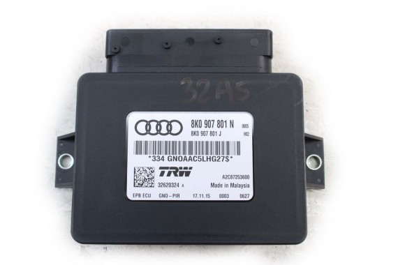 AUDI A4 A5 Q5 MODUŁ STEROWNIK HAMULCA EPB 8K0907801N 8K0907801J 8K0 907 801 N PARKOWANIA 8K 8T 8T B8 8K0907801M 8K0907801P FL