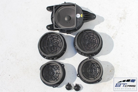AUDI A4 SEDAN GŁOŚNIKI NAGŁOŚNIENIE 8W5035412 8W5035411 8W0035415 8W0035454 8W0035399 8W5035399 KOMPLET GŁOŚNIKÓW ZESTAW GŁOŚNIK