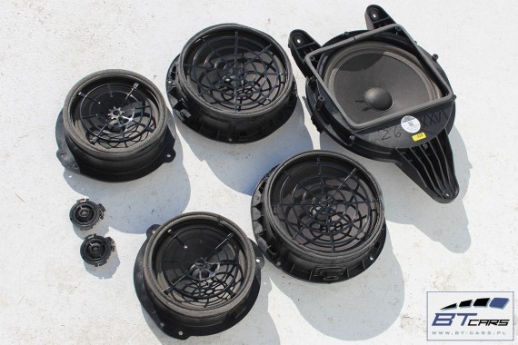 AUDI A4 SEDAN GŁOŚNIKI NAGŁOŚNIENIE 8W5035412 8W5035411 8W0035415 8W0035454 8W0035399 8W5035399 KOMPLET GŁOŚNIKÓW ZESTAW GŁOŚNIK