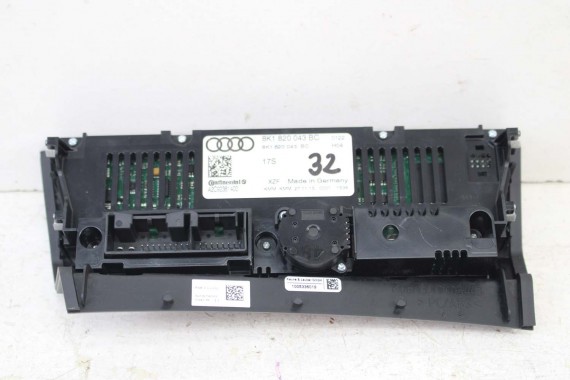 AUDI A4 A5 Q5 PANEL KLIMATYZACJI 8K1820043BC moduł sterownik nawiewu klimy 8K1 820 043 BC 8K 8T 8K1820043AE 8K1820043AC FL LIFT