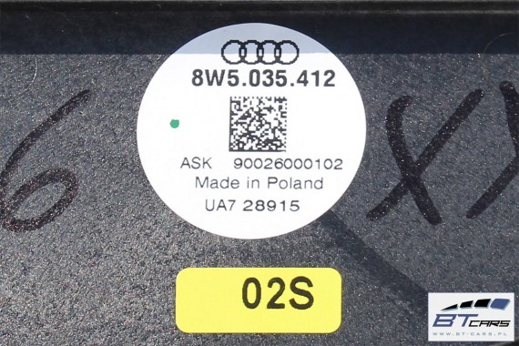 AUDI A4 SEDAN GŁOŚNIKI NAGŁOŚNIENIE 8W5035412 8W5035411 8W0035415 8W0035454 8W0035399 8W5035399 KOMPLET GŁOŚNIKÓW ZESTAW GŁOŚNIK