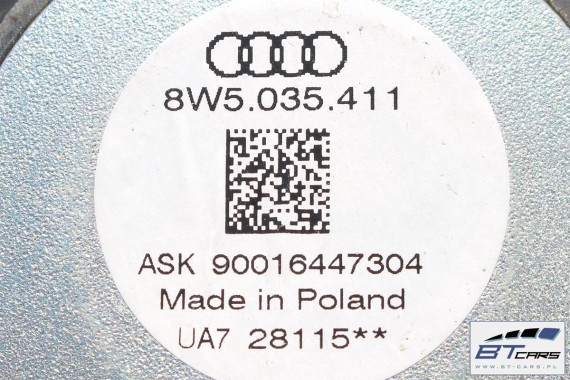 AUDI A4 SEDAN GŁOŚNIKI NAGŁOŚNIENIE 8W5035412 8W5035411 8W0035415 8W0035454 8W0035399 8W5035399 KOMPLET GŁOŚNIKÓW ZESTAW GŁOŚNIK