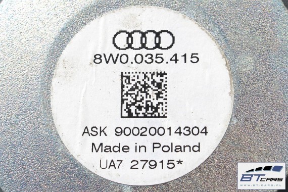 AUDI A4 SEDAN GŁOŚNIKI NAGŁOŚNIENIE 8W5035412 8W5035411 8W0035415 8W0035454 8W0035399 8W5035399 KOMPLET GŁOŚNIKÓW ZESTAW GŁOŚNIK