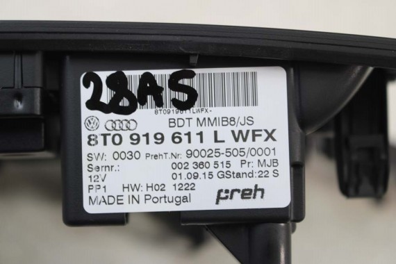 AUDI A4 A5 Q5 FL PANEL GAŁKA MMI 8T0919611L 8T0919611L 8K 8T 8R HIGH 8T0919611C WFX 8T0919611L 8T0919611 8T0919611C 8T0919611L
