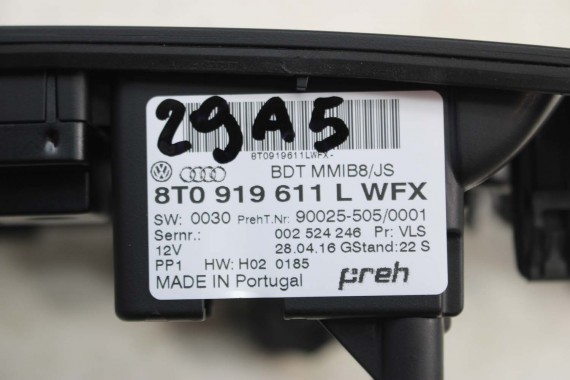 AUDI A4 A5 Q5 FL PANEL GAŁKA MMI 8T0919611L 8T0919611L 8K 8T 8R HIGH 8T0919611C WFX 8T0919611L 8T0919611 8T0919611C 8T0919611L