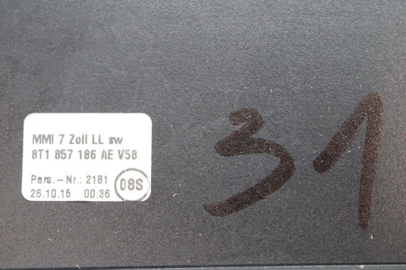 AUDI A4 A5 PRZYCISK ŚWIATEŁ AWARYJNYCH 8K1941509B 8K1941509 8K1 941 509 V10 czarny 8K 8T włącznik 8K1941509B 8K1941509 8K1941509