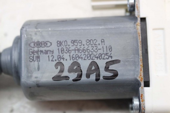 VW AUDI SKODA SILNICZEK SZYBY 8K0959801A 8K0959802A 8T0959801B 8T0959802B 8K0959801B 8K0959802B 8K0959811A 8K0959812A 8K0959801