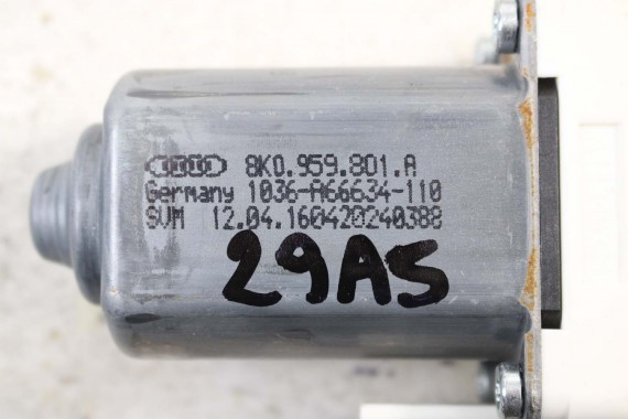 VW AUDI SKODA SILNICZEK SZYBY 8K0959801A 8K0959802A 8T0959801B 8T0959802B 8K0959801B 8K0959802B 8K0959811A 8K0959812A 8K0959801