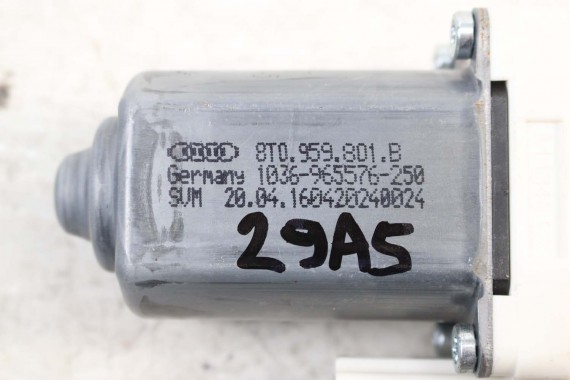 VW AUDI SKODA SILNICZEK SZYBY 8K0959801A 8K0959802A 8T0959801B 8T0959802B 8K0959801B 8K0959802B 8K0959811A 8K0959812A 8K0959801