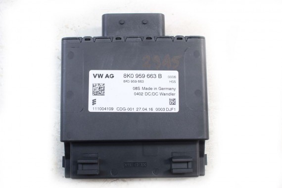 AUDI SEAT SKODA STABILIZATOR NAPIĘCIA 8K0959663B 8K0959663 8K0 959 663 B 8K0 959 663 8K0959663F 8K0959663F 8K0959663B 8K0959663B