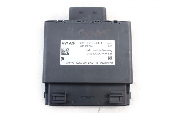 AUDI SEAT SKODA STABILIZATOR NAPIĘCIA 8K0959663B 8K0959663 8K0 959 663 B 8K0 959 663 8K0959663F 8K0959663F 8K0959663B 8K0959663B