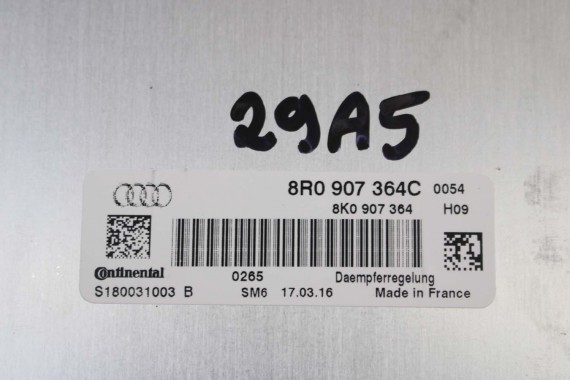 AUDI A4 A5 Q5 MODUŁ STEROWNIK ZAWIESZENIA 8R0907364C 8R0907364 8R0 907 364 8R0907364C S180031002F 8R0907364A 8R0907364 8R0907364