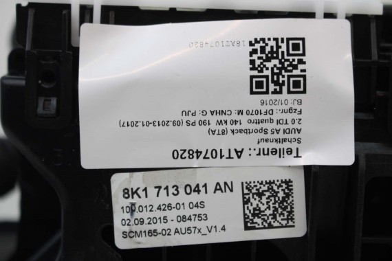AUDI A4 A5 WYBIERAK SKRZYNI BIEGÓW 8K1713041AS 8K0 lewarek dźwignia 8K1 713 041 8K 8T MECHANIZM 8K1713041AS 8K1713041 8K1713041