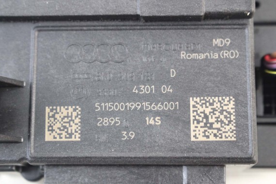 AUDI A4 A5 A8 Q5 STACYJKA 8K0909131D 8K0 909 131 D 8K0909131D CZYTNIK KLUCZYKA klucza FL LIFT 8K0909131D 8K0909131D 8K0909131D