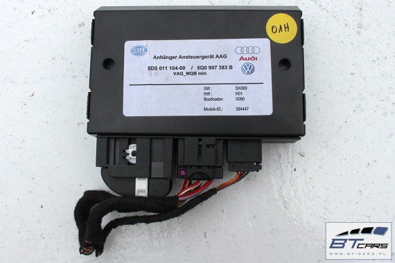 VW POLO STEROWNIK HAKA 5Q0907383B MODUŁ HAKA HAK  sterownik 5Q0907383 5Q0907383B holowniczy moduł 6R 6C 5Q0907383E 5Q0907383J