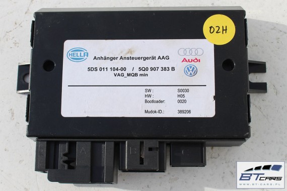 VW POLO STEROWNIK HAKA 5Q0907383B MODUŁ HAKA HAK  sterownik 5Q0907383 5Q0907383B holowniczy moduł 6R 6C 5Q0907383E 5Q0907383J