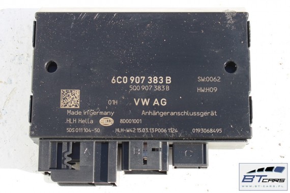 VW POLO STEROWNIK HAKA 5Q0907383B MODUŁ HAKA HAK  sterownik 5Q0907383 5Q0907383B holowniczy moduł 6R 6C 5Q0907383E 5Q0907383J