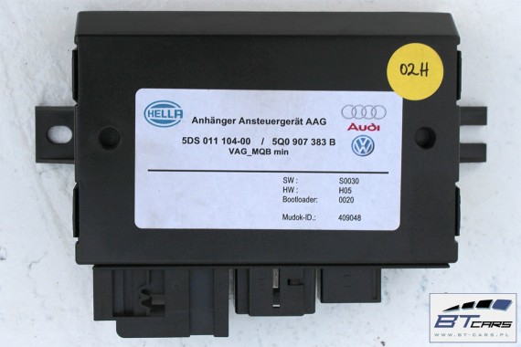 VW POLO STEROWNIK HAKA 5Q0907383B MODUŁ HAKA HAK  sterownik 5Q0907383 5Q0907383B holowniczy moduł 6R 6C 5Q0907383E 5Q0907383J